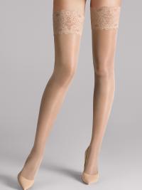 Wolford Apparel & Accessories > Clothing > Selvsiddene strømper Satin Touch 20 Stay-Up - 4273 - XS