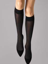 Wolford Apparel & Accessories > Clothing > Knæstrømper Cotton Knee-Highs - 7005 - S