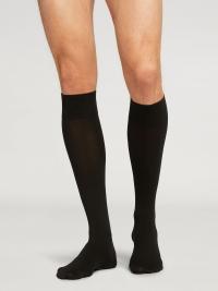 Wolford Apparel & Accessories > Clothing > Knæstrømper Cotton Velvet Knee-Socks - 7005 - 4142