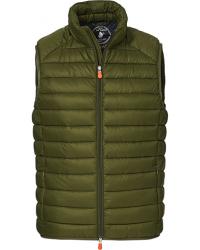 Save The Duck Adam Lightweight Padded Vest Dusty Olive