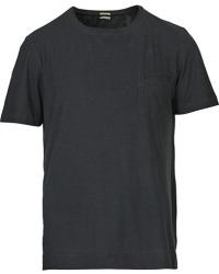 Massimo Alba Panarea Watercolor T-Shirt Washed Black