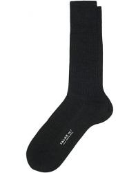 Falke No. 7 Finest Merino Ribbed Socks Anthracite Melange