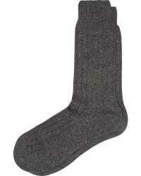 Pantherella Waddington Cashmere Sock Charcoal