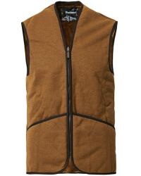 Barbour Lifestyle Warm Pile Waistcoat Zip-In Liner Brown