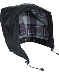 Barbour Lifestyle Waxed Cotton Hood Black