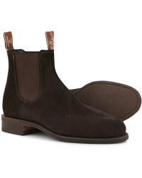 R.M.Williams Wentworth G Boot  Chocolate Suede