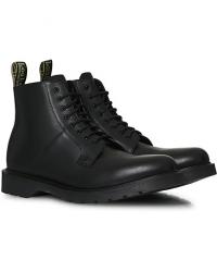 Loake Shoemakers Niro Heat Sealed Laced Boot Black Leather