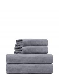 Towel 45X65Cm Rosemunde Grey