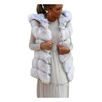 Fur Vest With Hood