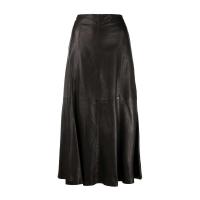 Magnete læder nederdel