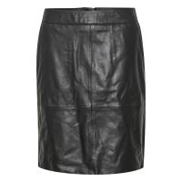 CUberta Leather Skirt