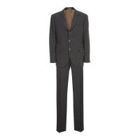 PINSTRIPED FORMAL SUIT 2 BUTTONS