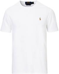 Polo Ralph Lauren Luxury Pima Cotton Crew Neck T-Shirt White