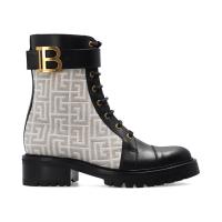 Ankle boots with logo