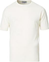 John Smedley Belden Wool/Cotton T-Shirt Latte