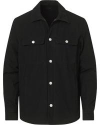 A.P.C. Alex Garment Dyed Overshirt Black