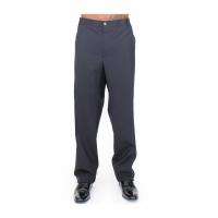 Wool Stretch Pleated Pants