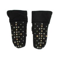 Shearling Studded Gloves