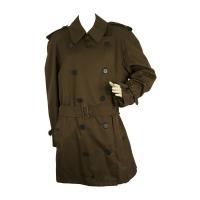Pre-owned Mac Belted Trench Coat