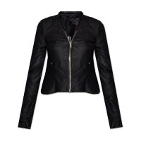 Reversible leather jacket
