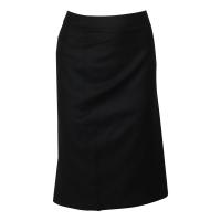 Pre-owned Knee-length Pencil Skirt in Wool