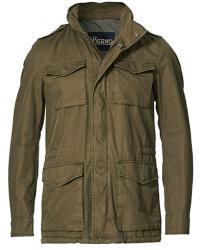 Herno Cotton Field Jacket Army Green