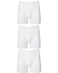 Bread & Boxers 3-Pack Long Boxer Brief White