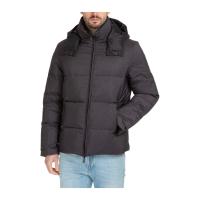 Short Down Jacket With High Collar