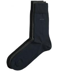 BOSS 3-Pack RS Uni Socks Navy/Black/Grey