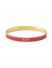 Word Candy Bangle Design Letters Pink