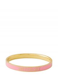 Word Candy Bangle Pink Design Letters