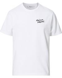 Maison Kitsuné Mini Handwriting T-Shirt White