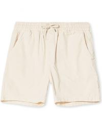 Colorful Standard Classic Organic Twill Drawstring Shorts Ivory White