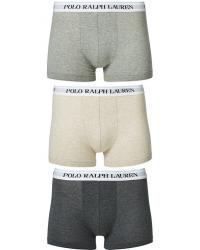 Polo Ralph Lauren 3-Pack Trunk Heather/Grey/Charcoal