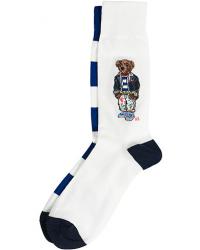 Polo Ralph Lauren 2-Pack Bear Socks White/Blue