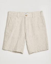 NN07 Crown Linen Shorts Oat