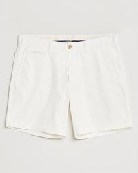 Morris Light Twill Chino Shorts Off White