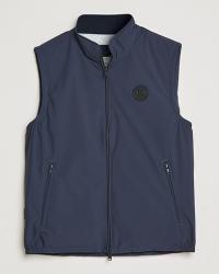 Woolrich Pacific Padded Vest Melton Blue