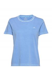 D2. Sunfaded C-Neck Ss T-Shirt Blue GANT