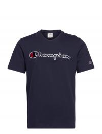 Crewneck T-Shirt Blue Champion Rochester
