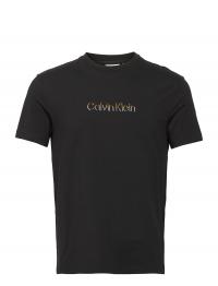 Multi Color Logo T-Shirt Black Calvin Klein