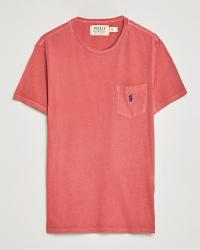 Polo Ralph Lauren Washed Crew Neck Pocket Tee Starboard Red