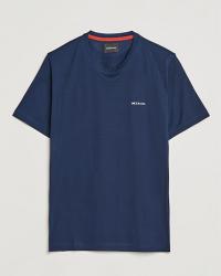 Kiton Cotton Jersey T-Shirt Dark Blue