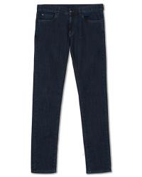 Canali Slim Fit Jeans  Medium Blue