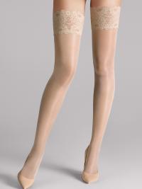 Wolford Apparel & Accessories > Clothing > Selvsiddene strømper Satin Touch 20 Stay-Up - 2401 - XS
