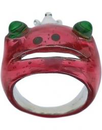 Mask Frog Prince ring