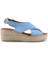 Orchid wedge suede