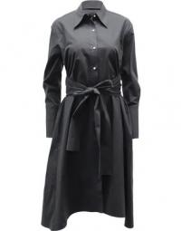 pre- owned Belted Shirt Dress