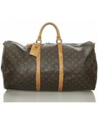 Pre-owned Monogram Keepall Bandouliere 55