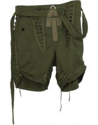 pre-owned Laced Military Shorts Gabardine